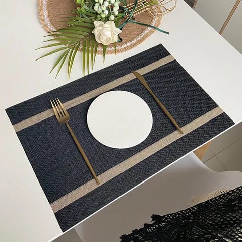 6pcs pvc table mats