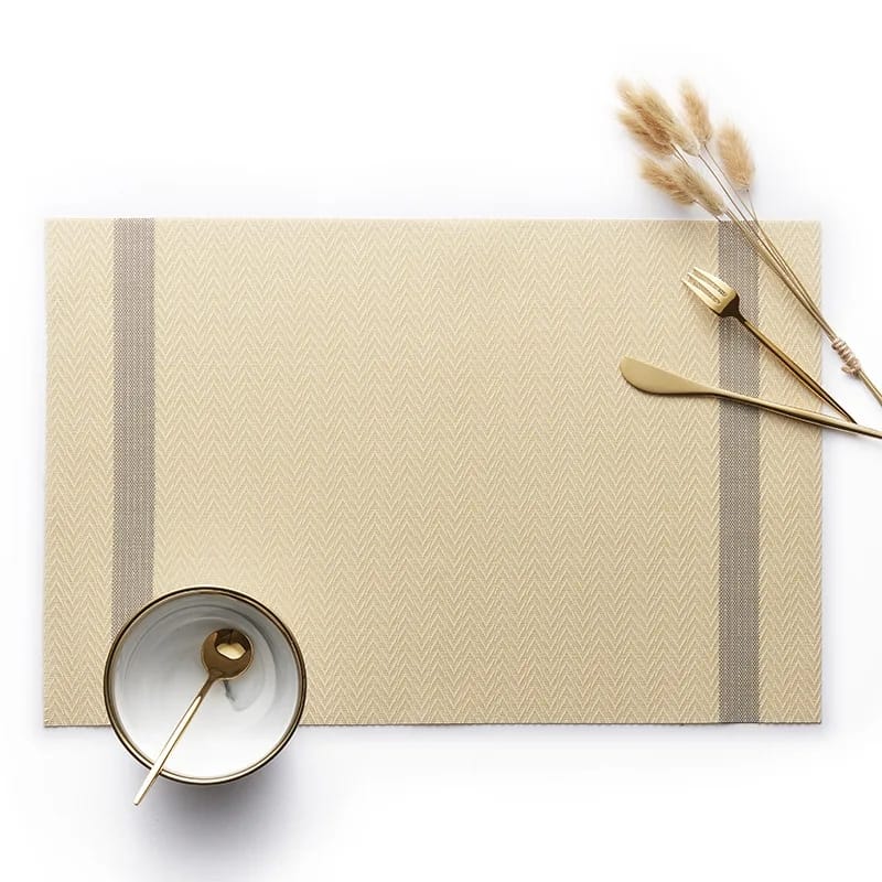 6pcs pvc table mats