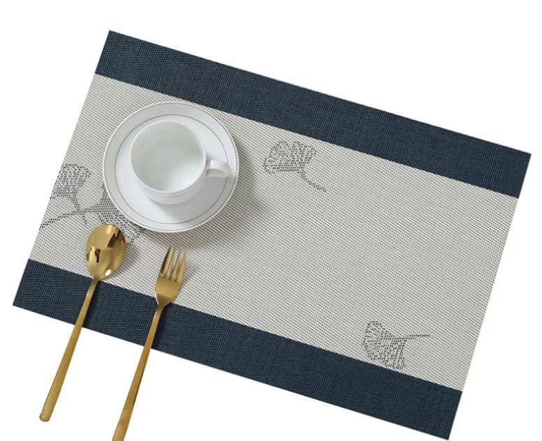 6pcs pvc table mats