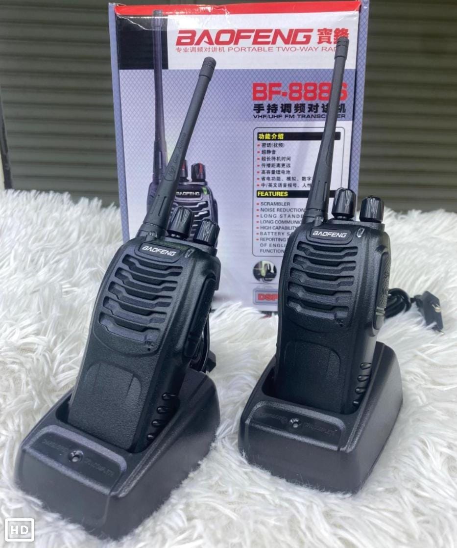 Baofeng BF-888S UHF 2-way Radio Handheld Walkie Talkie/Interphone