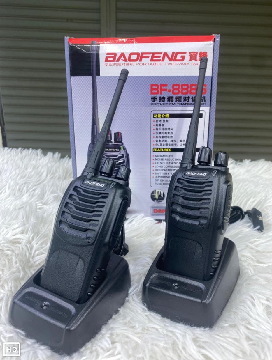 Baofeng BF-888S UHF 2-way Radio Handheld Walkie Talkie/Interphone