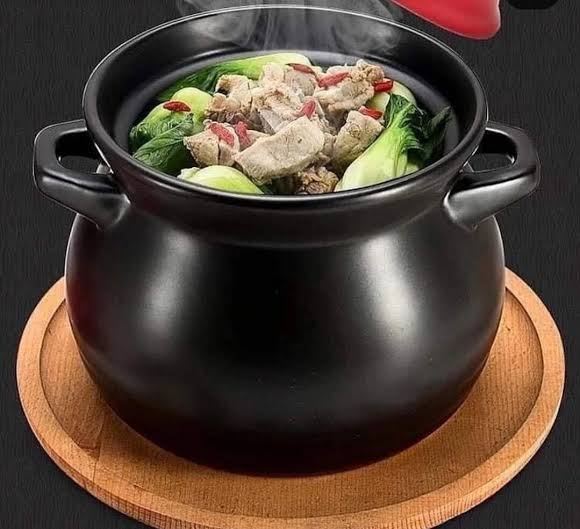 6 Litres Porcelain Casserole Cooking pot