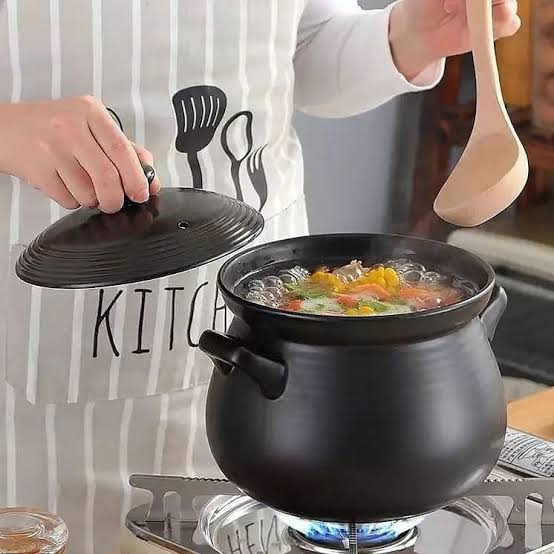 6 Litres Porcelain Casserole Cooking pot