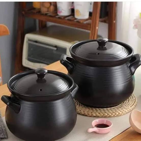 6 Litres Porcelain Casserole Cooking pot