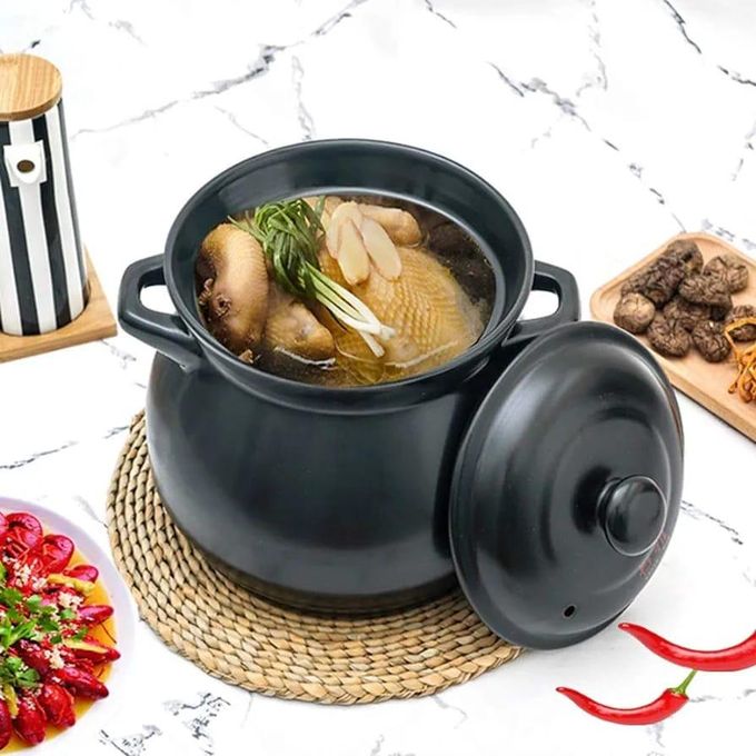 6 Litres Porcelain Casserole Cooking pot