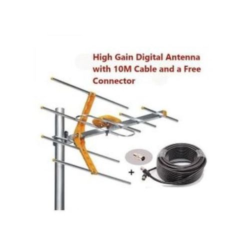 Digital TV Ariel +Free 10 M Cable+ Free Connector