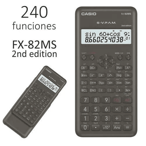 FX-82MS Scientific Calculator 2nd Edition with three key added advantage  Approved by KICD for JSS