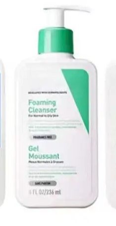 Foaming Facial Cleanser, Daily Face Wash for Oily Skin, Hyaluronic Acid + Ceramides + Niacinamide, Fragrance Free & Paraben Free, Non-Drying Oil Control Face Wash
