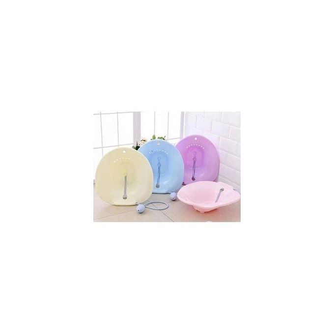 Yoni Steam Seat Over the Toilet for V Steaming and Sitz Bath Soak - Vaginal Steaming Tub - Basin for Hemorrhoids and Postpartum Care - Fits Most Toilet Shapes +herbs