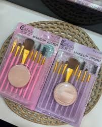 8 Piece Everyday Eye Essentials Makeup Brush Set, Eye Brushes for Eye Liner, Eyeshadow, Brows, & Lashes, Travel Friendly, Gift Set, Synthetic Bristles, Cruelty