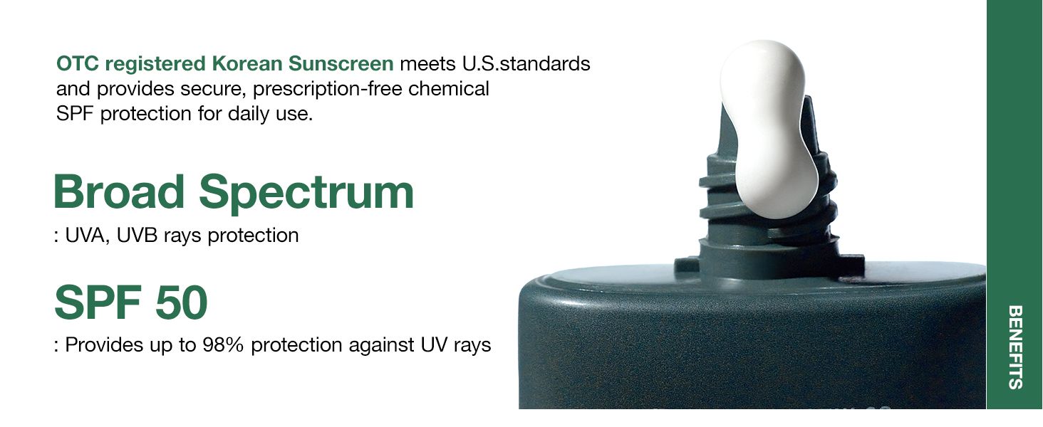 Anua Heartleaf Silky Moisture Mild Sunscreen, Broad Spectrum SPF 50+ with Moisturizing Formula, Lightweight Korean Sunscreen, Natural finish, Vegan, korean skin care 50ml / 1.69 fl. oz.