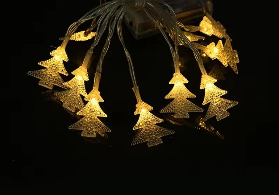 3M LED Light Crystal Ball Star Lights Outdoor Garden Camping Light String 20 LED Lights Garland Light Led String Lights Ramadan Decorations Christmas Festive Atmosphere Lights