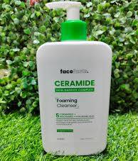 Foaming Facial Cleanser, Daily Face Wash for Oily Skin, Hyaluronic Acid + Ceramides + Niacinamide, Fragrance Free & Paraben Free, Non-Drying Oil Control Face Wash