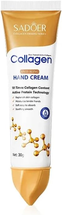Collagen Anti-wrinkle Hand Cream Skin Soften Nourish Anti-drying Whitening Moisturizing African Skin Care Cracked Repair Products Hand Creams & Lotions Sadoer