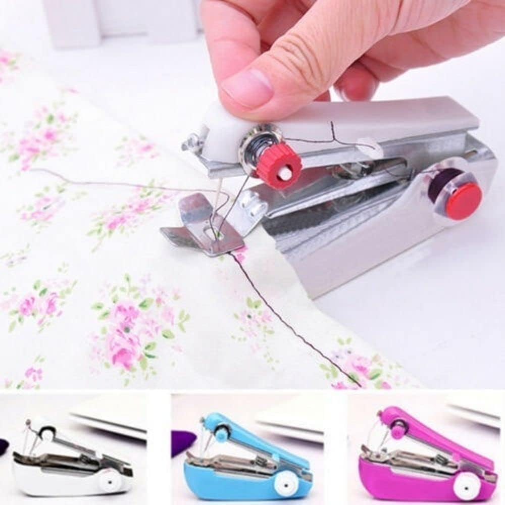 Portable manual sewing machine set household mini sewing machine