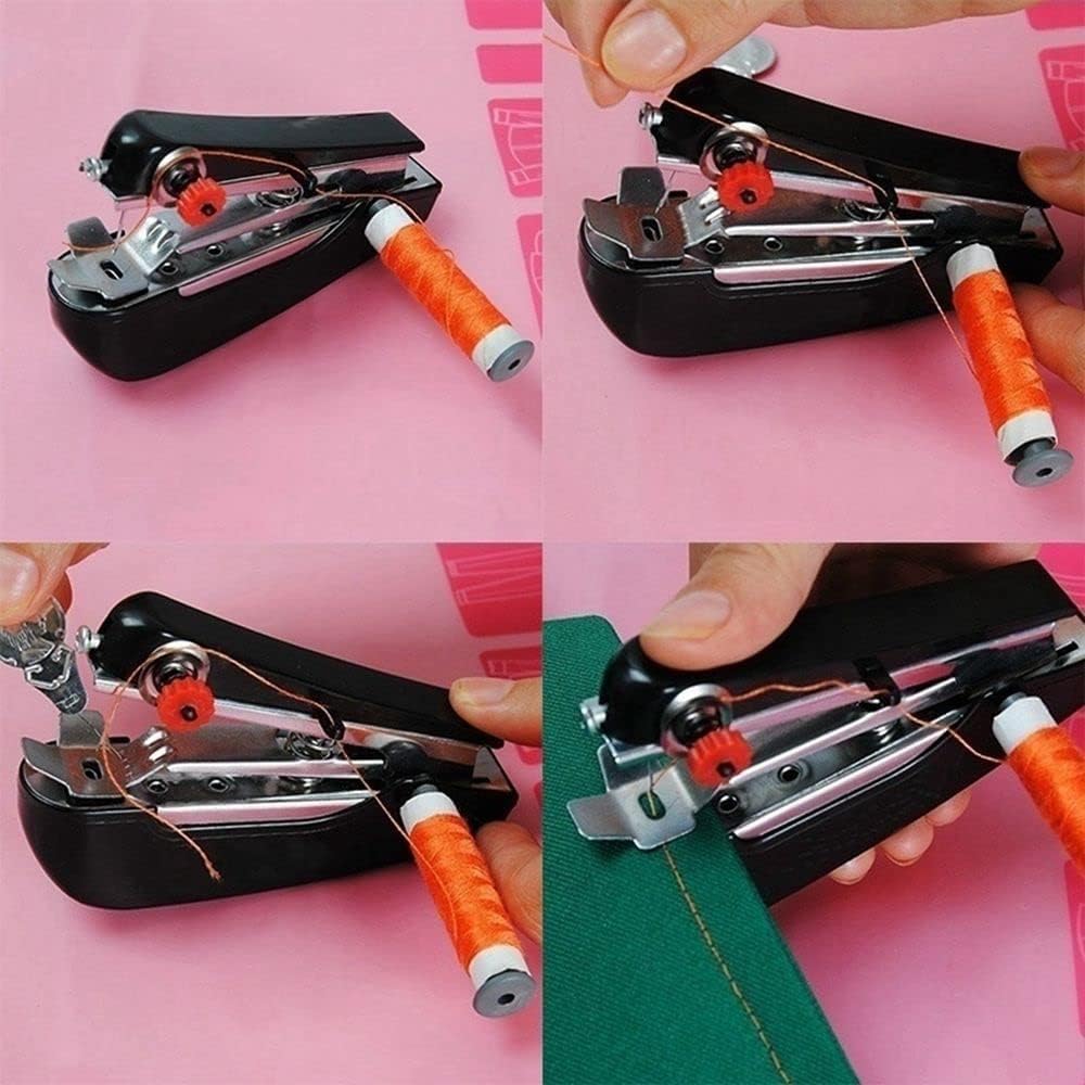 Portable manual sewing machine set household mini sewing machine