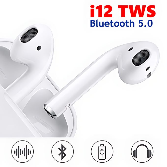 j i12 TWS Wireless Earphones Wireless earbuds Mini In-ear earpods bluetooth Touch Control earphone Touch Key for smart ios Android For iPhone Android phones