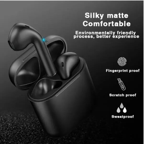j i12 TWS Wireless Earphones Wireless earbuds Mini In-ear earpods bluetooth Touch Control earphone Touch Key for smart ios Android For iPhone Android phones