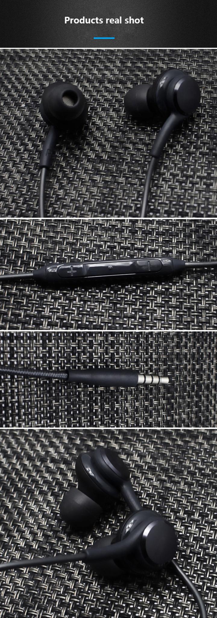 Top Sale Wired Earphones Running Sport Earphones 3.5mm Earbuds Noise isolating In-Ear Metal Subwoofer Earplugs With Mic For All Phones