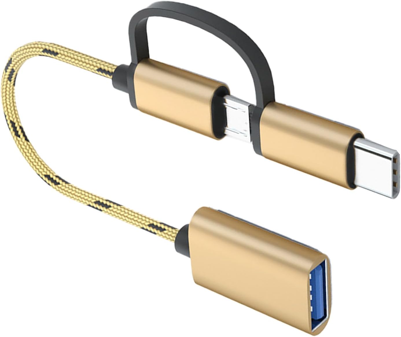 2 In 1 OTG Adapters Multi-port Adapter Cable Android Type-C Cable USB Flash Drive Suitable For Mobile Phones, Computers And TabletsMobile Phone Adapter USB 3.0 Adapter USB Data Cable