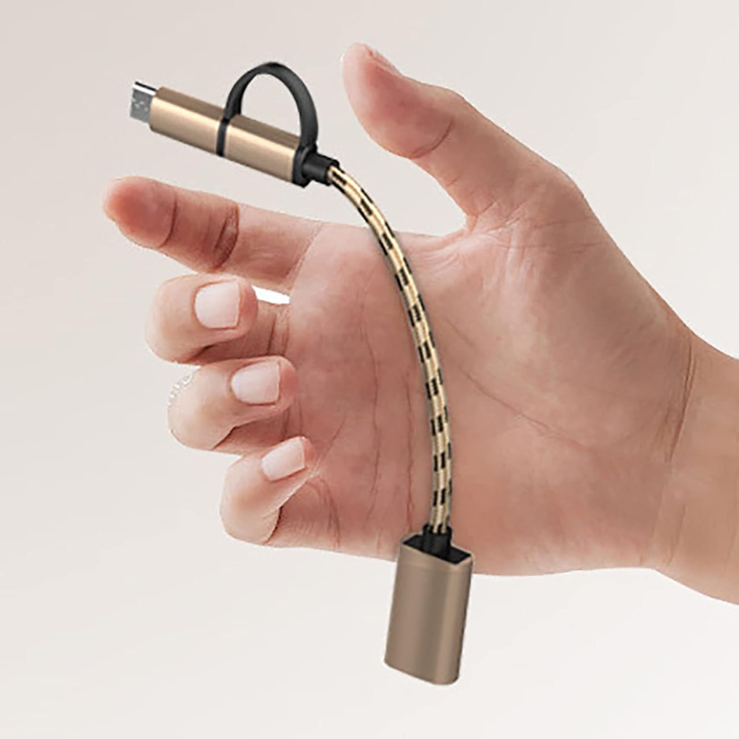 2 In 1 OTG Adapters Multi-port Adapter Cable Android Type-C Cable USB Flash Drive Suitable For Mobile Phones, Computers And TabletsMobile Phone Adapter USB 3.0 Adapter USB Data Cable