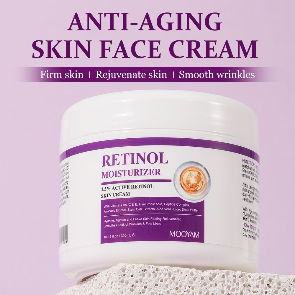 Retinol Face Cream Firming Lifting Anti-Wrinkle Brightening Moisturizing Skin Care Best Face Moisturizer Clear Essence Cream