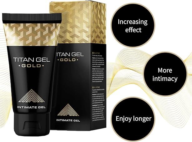 Titan Gold Penis Enlargement Gel Penis Growth Cream