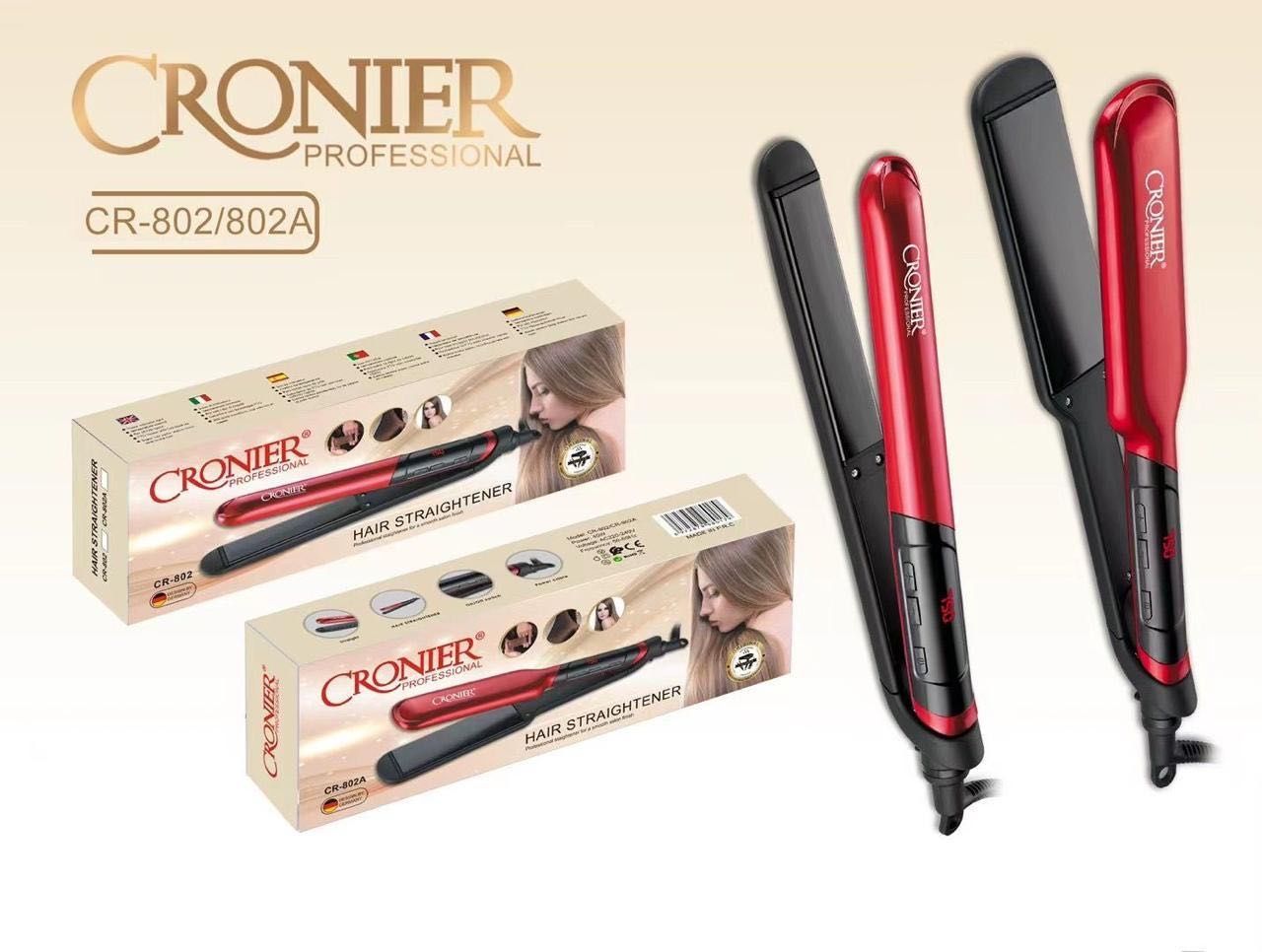 Cornier professional 2 In 1 Ceramic Flat Iron Hair Straightener