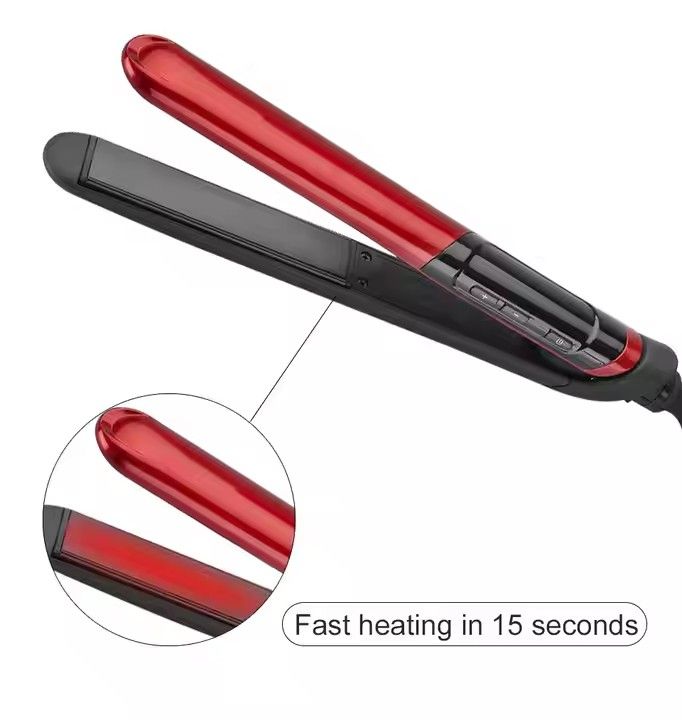 Cornier professional 2 In 1 Ceramic Flat Iron Hair Straightener