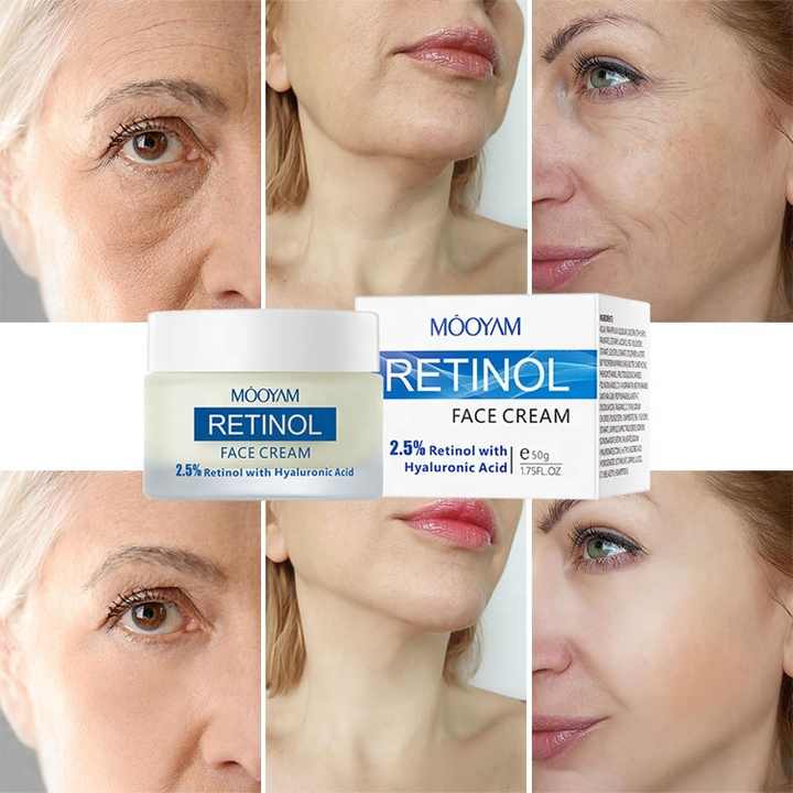 New Retinol Cream Moisturizing Retinol Face Cream Anti-aging Retinol Cream Best Retinol Serum Cream Firming Hydrating Skin Care- MOOYAM