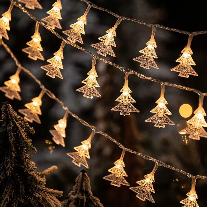 3M LED Light Crystal Ball Star Lights Outdoor Garden Camping Light String 20 LED Lights Garland Light Led String Lights Ramadan Decorations Christmas Festive Atmosphere Lights