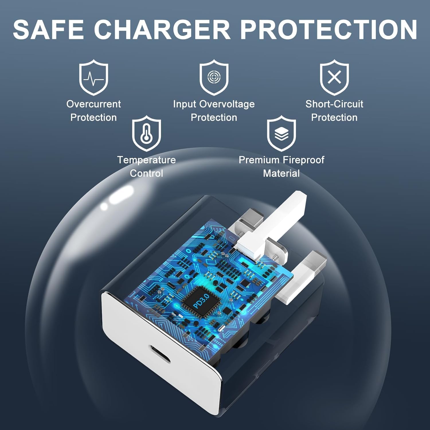 Samsung Galaxy Fast Charger 45W USB C Type C To C Full Wall Charger Super Fast Adapter Charger For Galaxy A07 A17 A06 A16 A15 5G A14 A13 A53 A54 A55 A06 A04s A05s A12 A52 S25 S24 S23 S22