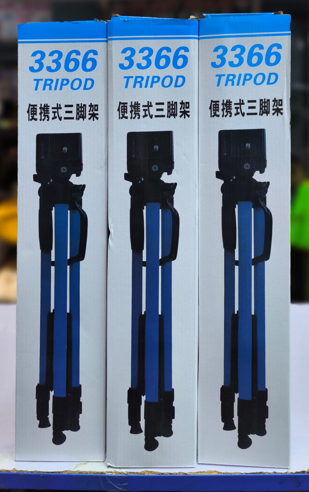 Heavy Duty Tripod Stand 3366 Phone/SLR Camera Tripod Stand Max Height 1.4M