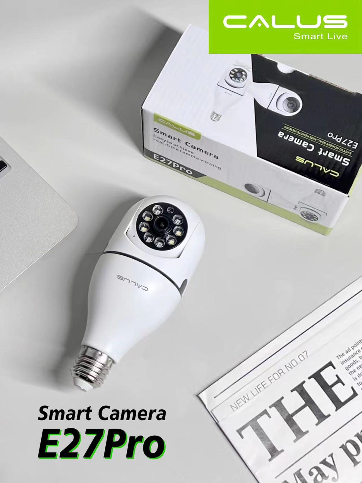 3MP 2.4G/5G Wi-Fi 1080P Bulb Surveillance Camera Home CCTV Hidden Cameras Real Night Vision Full Color Automatic Human Tracking Zoom Indoor Security Monitor Wi-Fi Camera