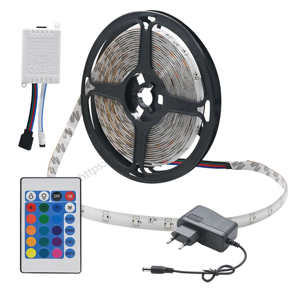 LED SMD 5m/Strip Snake Light For Decoration With 7 Colors..Bright colours: red, green, blue, white, cyan, orange, pink/ purple. Constant single colour mode Flash and fade multi-colour modes