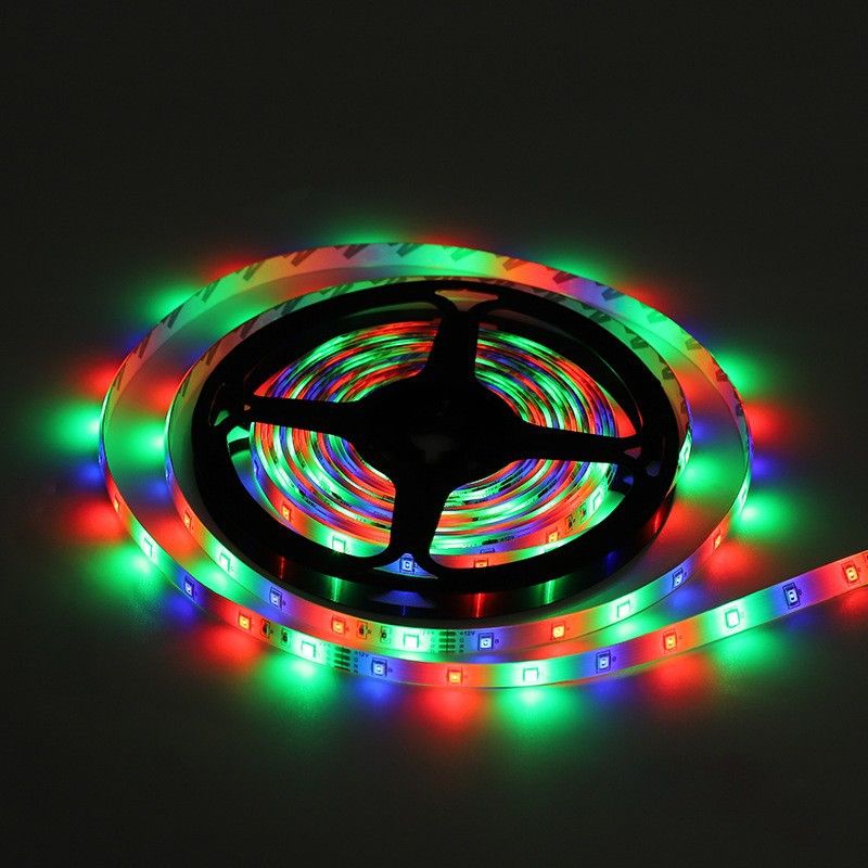 LED SMD 5m/Strip Snake Light For Decoration With 7 Colors..Bright colours: red, green, blue, white, cyan, orange, pink/ purple. Constant single colour mode Flash and fade multi-colour modes