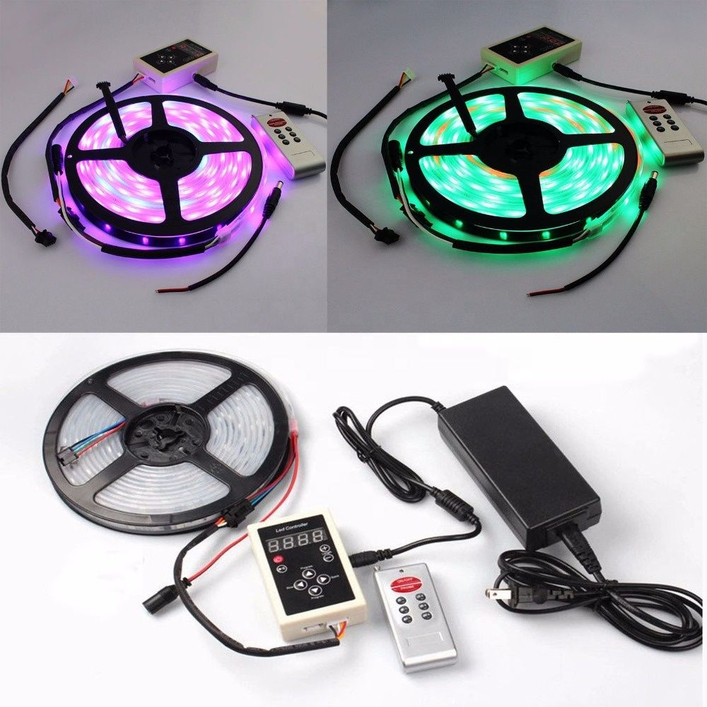 LED SMD 5m/Strip Snake Light For Decoration With 7 Colors..Bright colours: red, green, blue, white, cyan, orange, pink/ purple. Constant single colour mode Flash and fade multi-colour modes