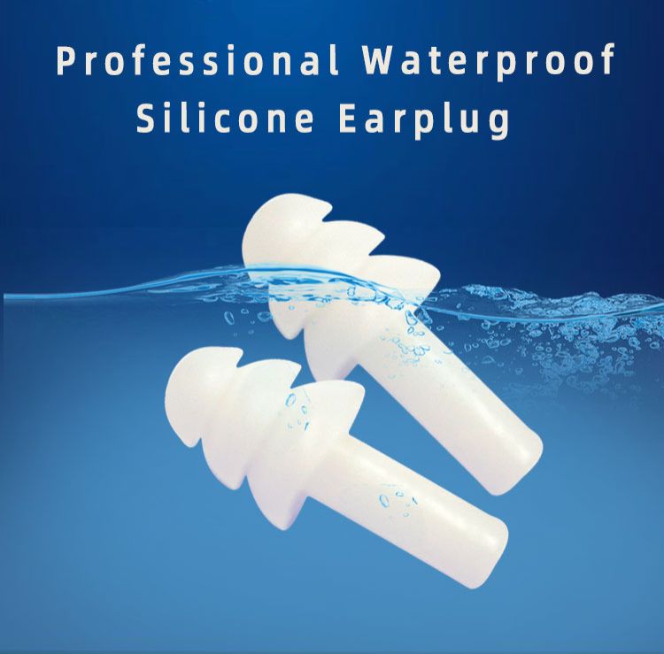 New Comfort Earplugs Noise Reduction Silicone Soft Ear Plugs Swimming Silicone Earplugs Protective For Sleep