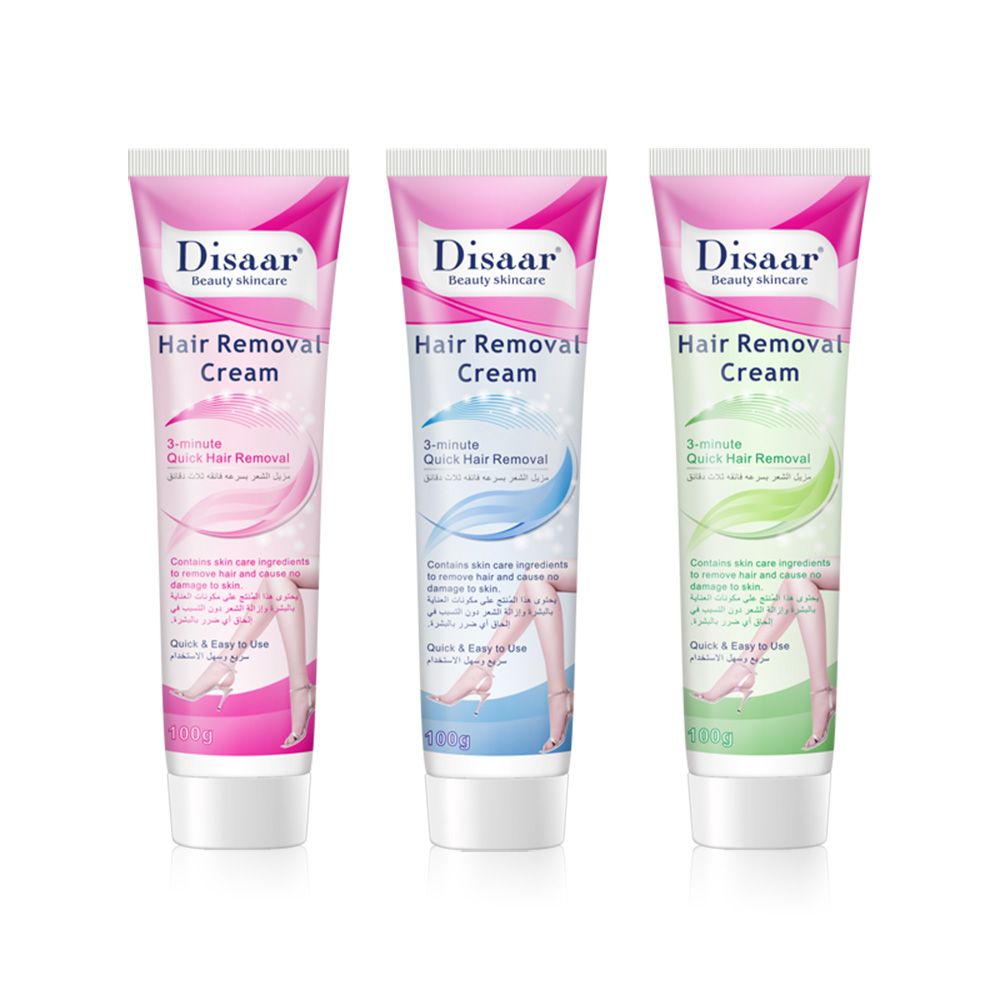 Disaar Hair Removal Cream Gentle & Painless removal for smooth skin  Suitable for legs, arms, underarms, and bikini area Hair Remover Easy Hair Smooth Removal Cream