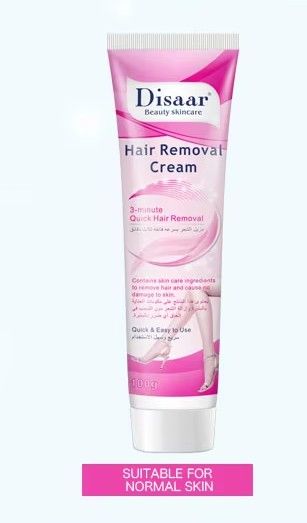 Disaar Hair Removal Cream Gentle & Painless removal for smooth skin  Suitable for legs, arms, underarms, and bikini area Hair Remover Easy Hair Smooth Removal Cream