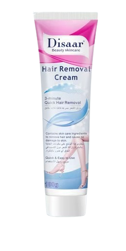 Disaar Hair Removal Cream Gentle & Painless removal for smooth skin  Suitable for legs, arms, underarms, and bikini area Hair Remover Easy Hair Smooth Removal Cream