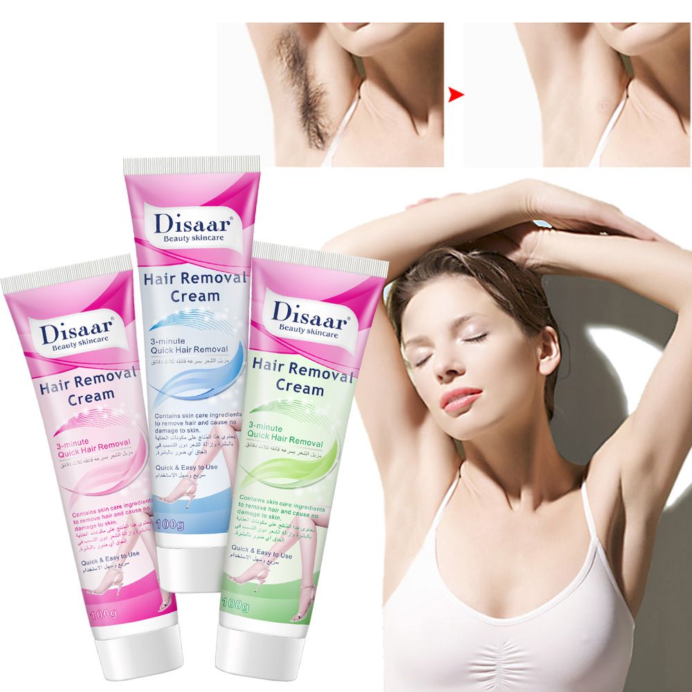 Hair Removal Cream Painless for Women Suitable for Unwanted Hair in Underarms Private Parts Bikini Area Flawless Depilatory Cream Gentle Formula for All Skin Types Shaving Creams