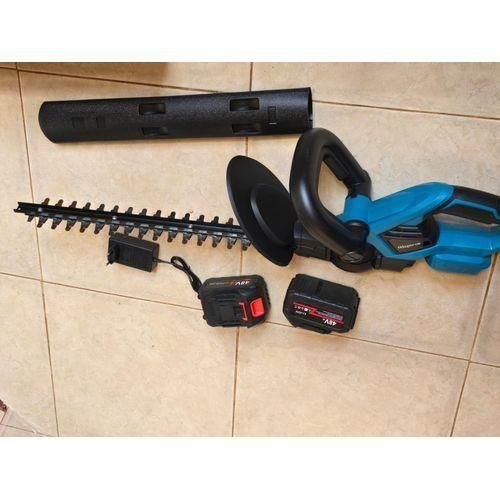 Heavy Duty Cordless Lithium-ion Hedge/ Fence Trimmer With Safety Accesories Fence Trimmer Cutter With 2 Batteries