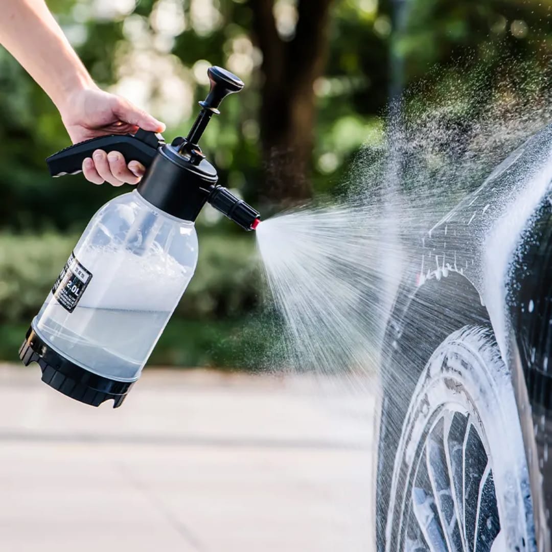 2L Hand held Foam Pressure Sprayer with 2 Types of Nozzles