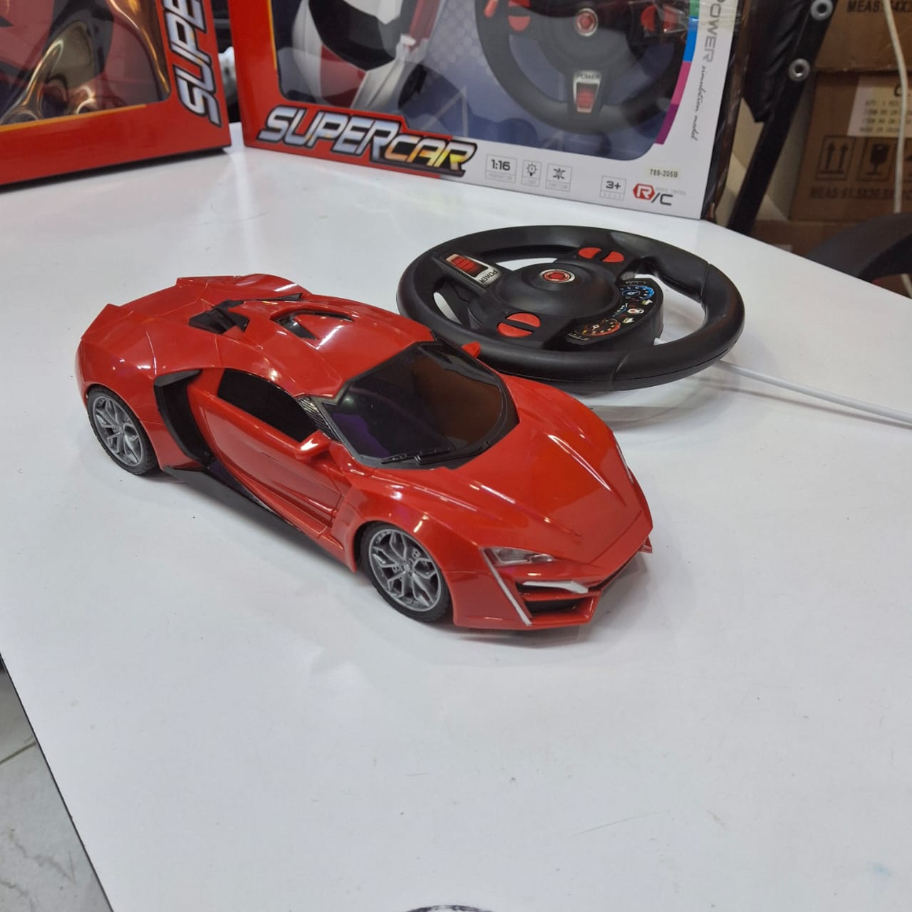 [📍LATEST OFFER📍🤑DONT MISS OUT 🤑!!!]  1Pc Brand New Very Quality 🪄 *Luxurious super car toy remote controlled car Step into the future of driving with our luxurious remote supercar