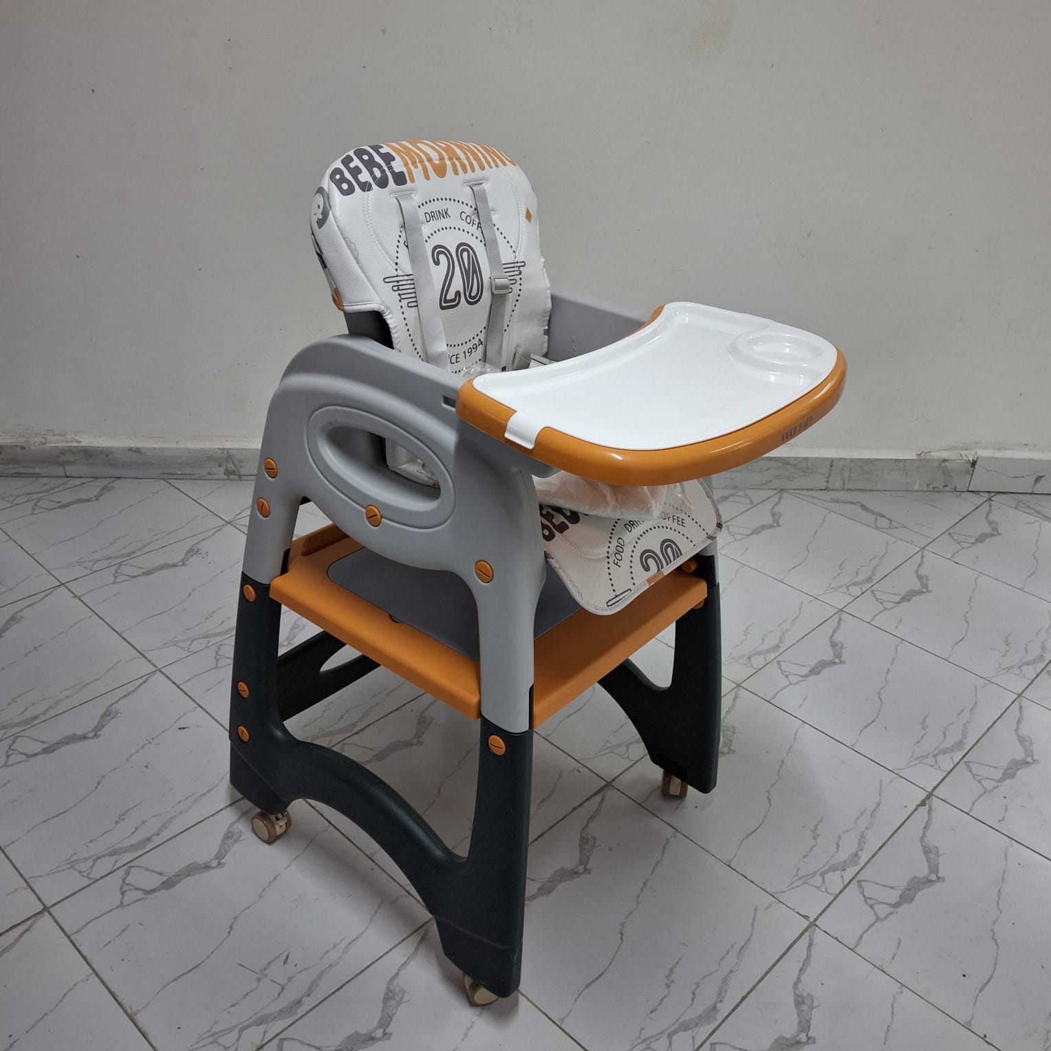 KILIMALL NEW LIMITED OFFER!!!!   3 in 1 Classy High Quality  baby feeding  chairs (-Converts  into a study table and a chair )