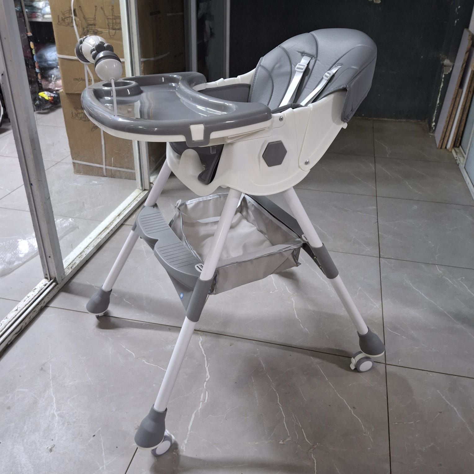 [ THE PERFECT CHOICE ✨✔ !!! ] New Arrival Classy Very Quality Reclining Feeding chairs  with  hanging toys