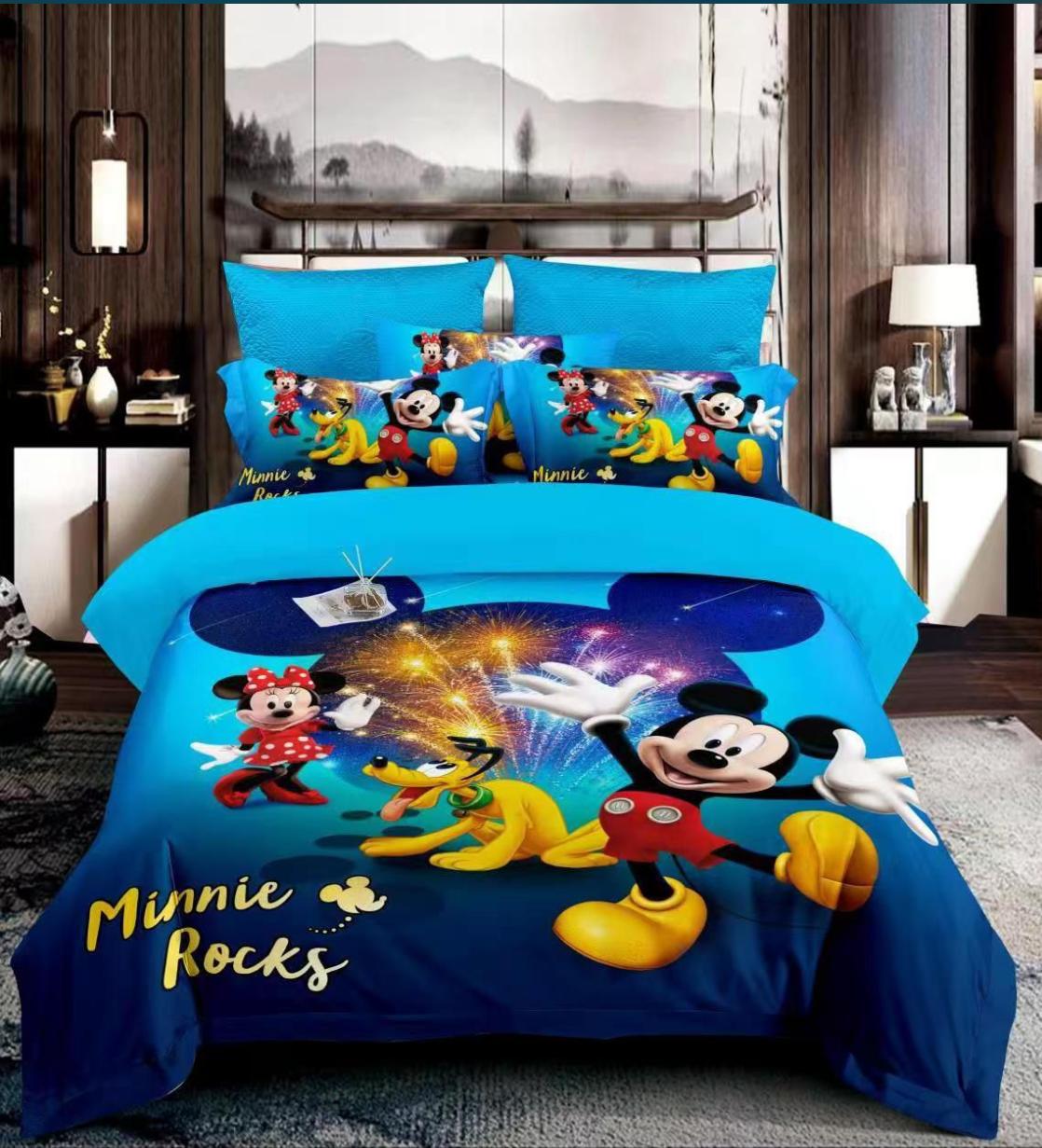 [🔥PRICE OFFER🔥 🥑🌽ONLY AT KILIMALL !!! ]  [ 4 x 6 ]   Brand New High Quality Comfortable Cartoon themed duvet ,one sheet & one pillowcases at Affordable Price