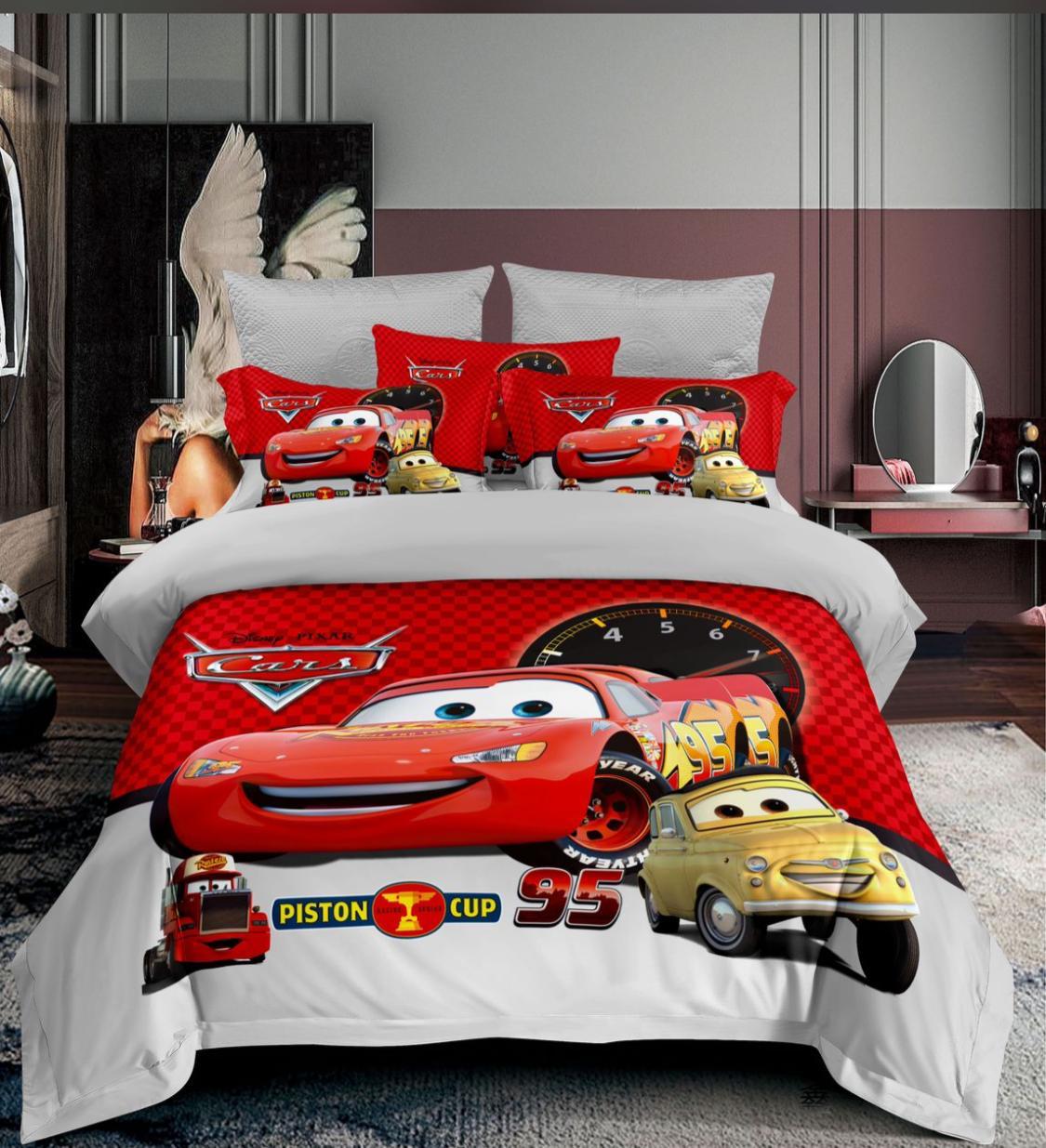 [🔥PRICE OFFER🔥 🥑🌽ONLY AT KILIMALL !!! ]  [ 4 x 6 ]   Brand New High Quality Comfortable Cartoon themed duvet ,one sheet & one pillowcases at Affordable Price