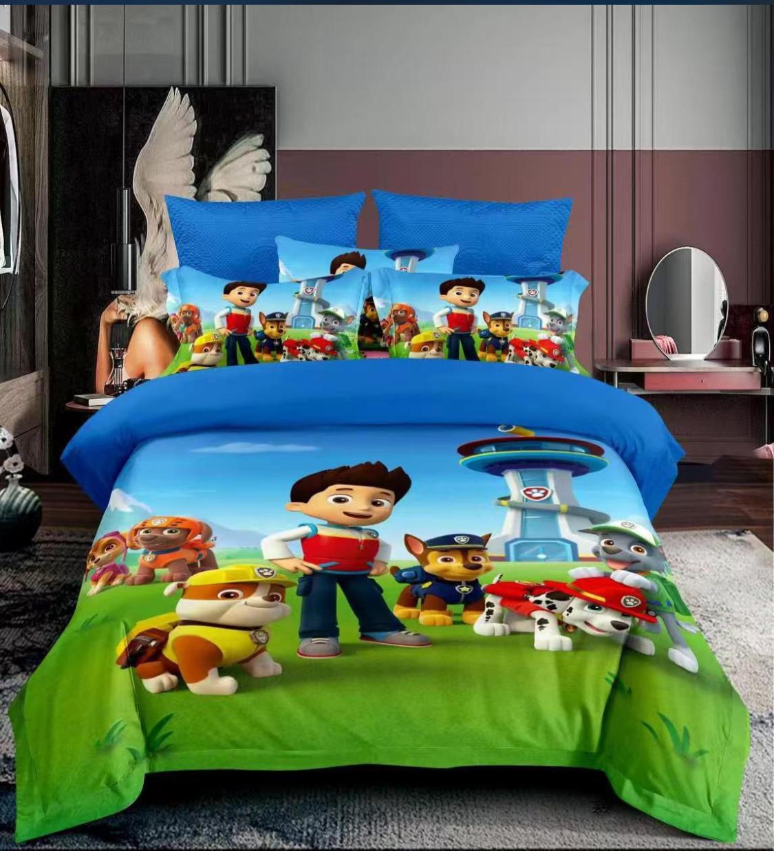 [🔥PRICE OFFER🔥 🥑🌽ONLY AT KILIMALL !!! ]  [ 4 x 6 ]   Brand New High Quality Comfortable Cartoon themed duvet ,one sheet & one pillowcases at Affordable Price